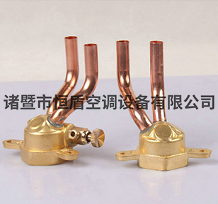 二進二出集水頭 空調黃銅集水頭